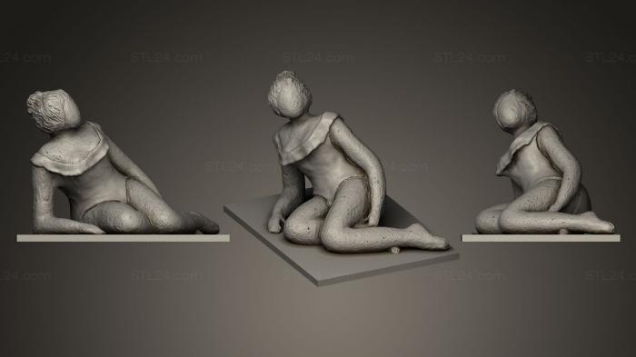 Figurines of girls (La Baigneuse 1, STKGL_0105) 3D models for cnc